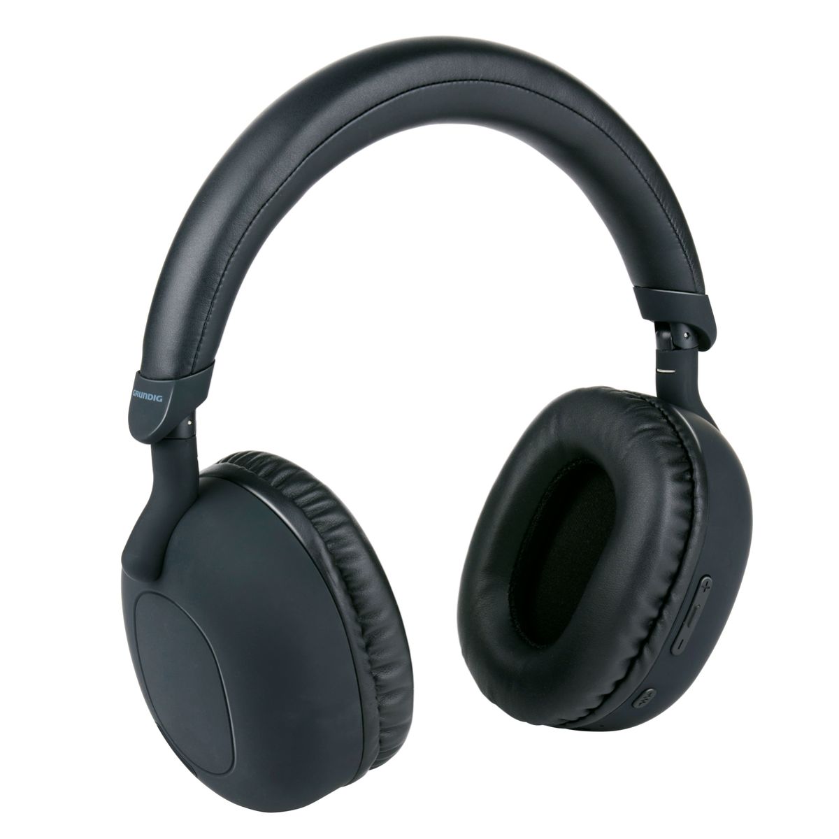 Grundig Bluetooth Headphones with Active Noise Cancellation - Over-Ear, Foldable Design, 36h Battery Life, Bluetooth 5.3 - Black