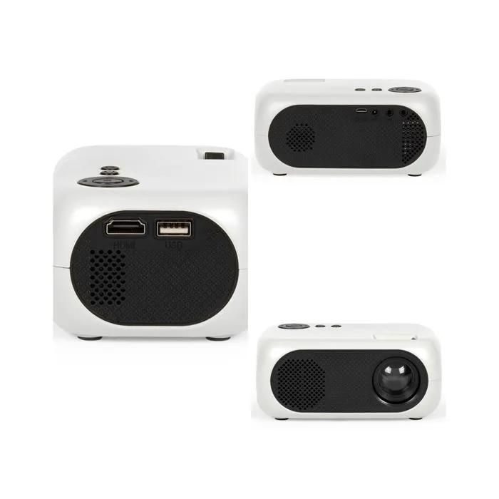 Proyector Mini Livoo - 640x360 px - 1000 lúmenes - Puertos USB, HDMI