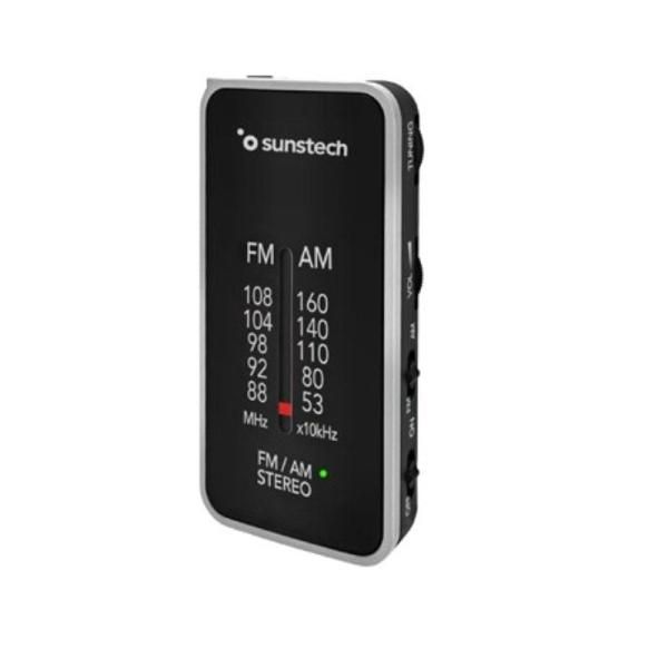 Sunstech Portable Radio RPC6SL, Analog and Digital, Black and Grey