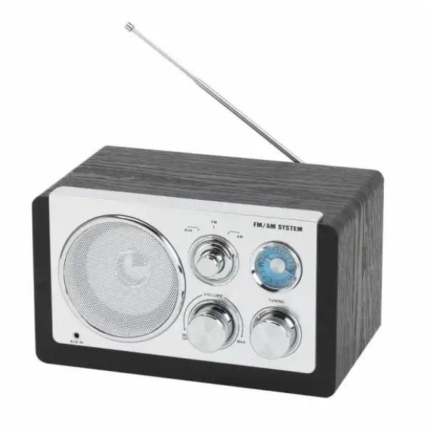 Denver TR-63B Portable Radio, Black