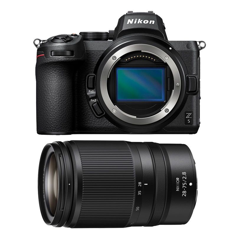 Nikon Z5 + Lente Z 28-75mm f/2.8 con Garantía de 3 Años