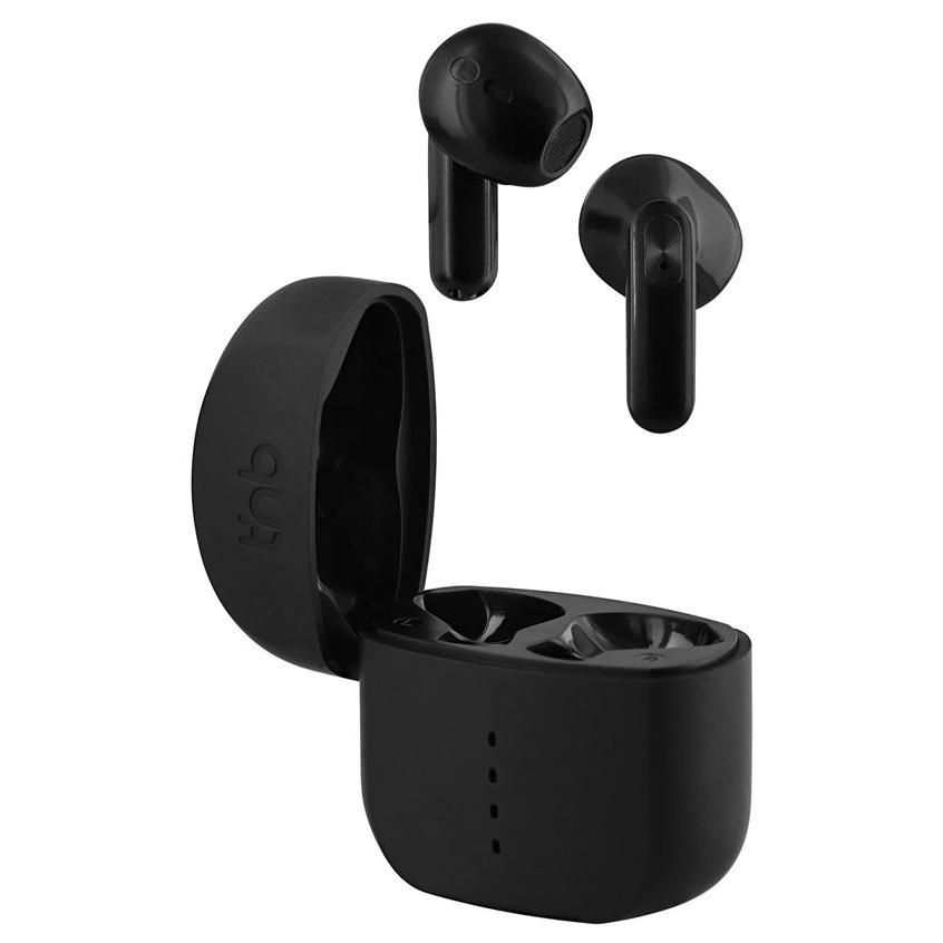 TNB ZIP Wireless Earbuds with Microphone - Black