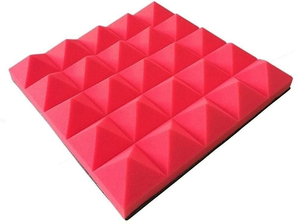 Durable Acoustic Foam Sound Absorbers - 10 Piece Family Pack (25x25x5cm)