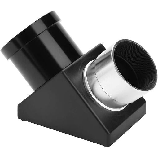 Adaptador diagonal de 90 grados de 1,25 pulgadas Ynong para prisma positivo con espejo óptico para accesorios de ocular de telescopio