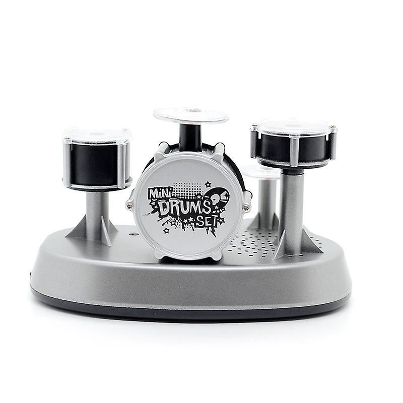 Ynong Mini Battery Drum Set, Finger Drums with Stable Base, Compact Structure, ABS Plastic, Built-in Speaker, Rich Details for Kids Collection