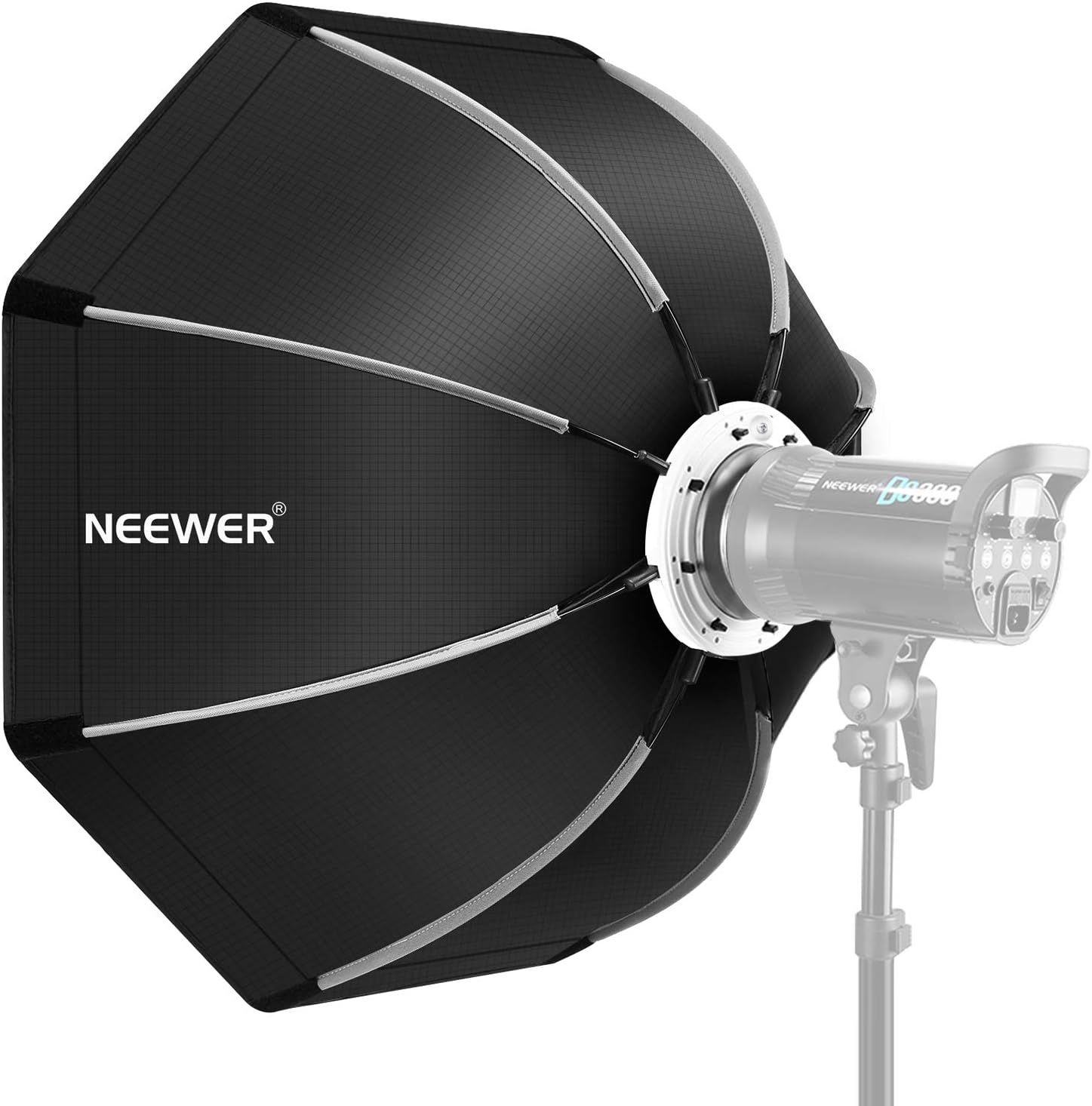 Neewer 35.4''/90cm Octagonal Softbox with Quick Release, Bowens Mount and Carrying Bag