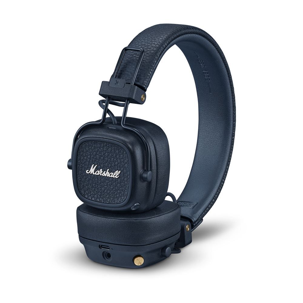 Marshall Major V Bluetooth Wireless Over-Ear Headphones Blue