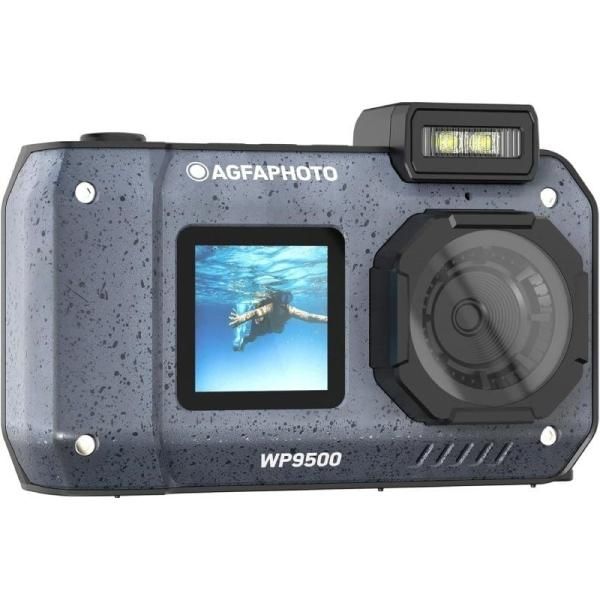 AgfaPhoto Realishot WP9500 Action Camera 24MP 5K Ultra HD CMOS 1/3.06" Sensor 220g