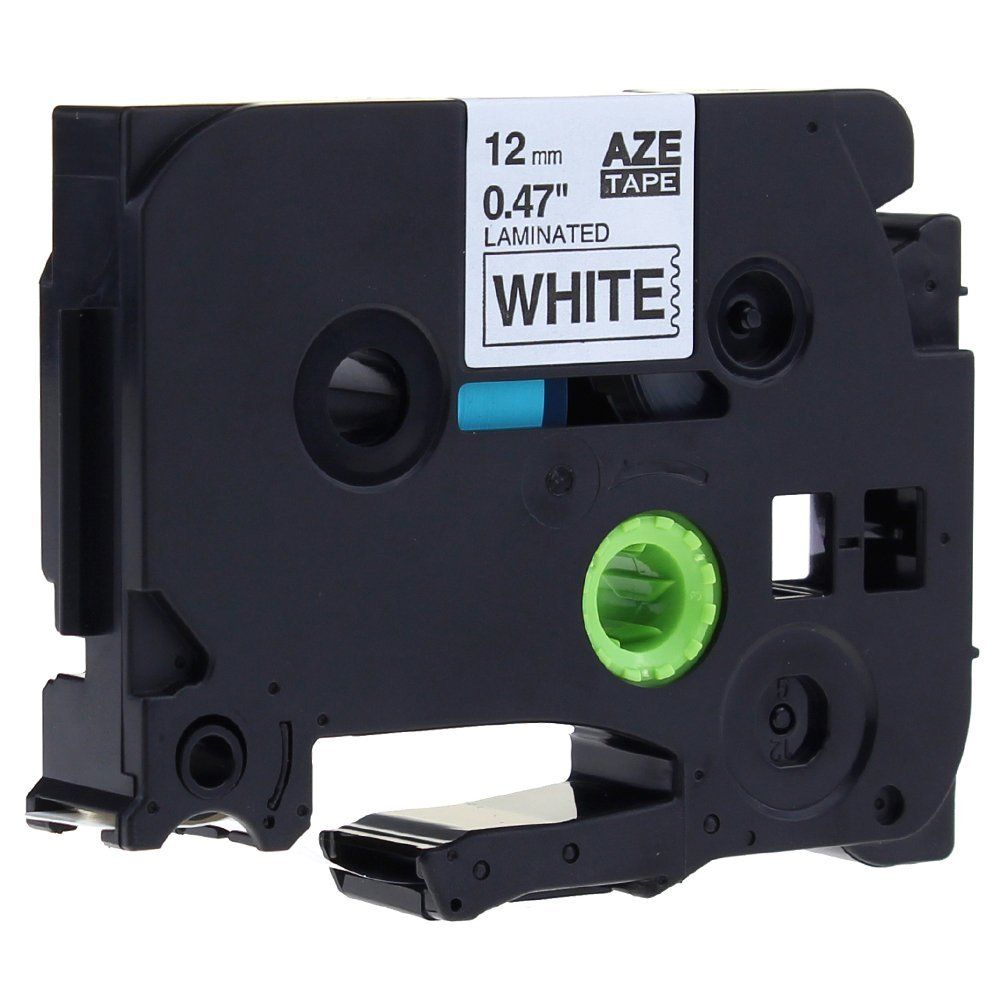 Brother Tze-251 Laminated Tape - 24mm x 8m Black/White
