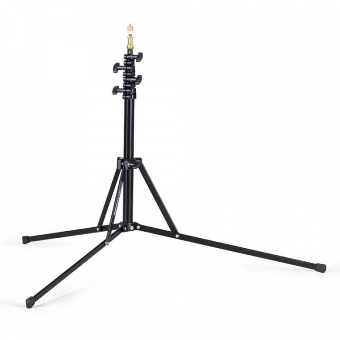 Manfrotto 5001B-1 Tripod - Black - Aluminum - 3 Legs - 6.2 lbs Max Load