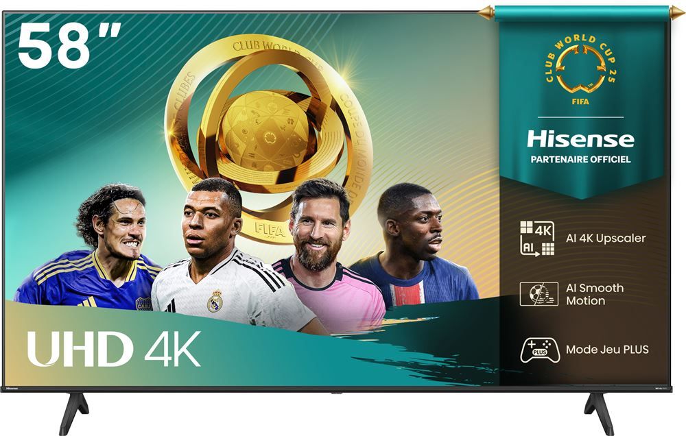 Televisor LED Hisense 4K UHD 58A6Q 146 cm 2025