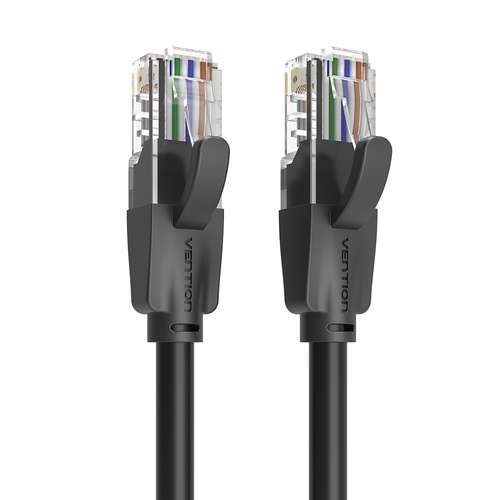 Vention Ibebh 2M Cat6 U/UTP Ethernet Cable - Black
