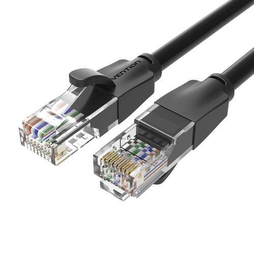 Vention Ibebl Cat6 U/UTP Cable, 10M, Black