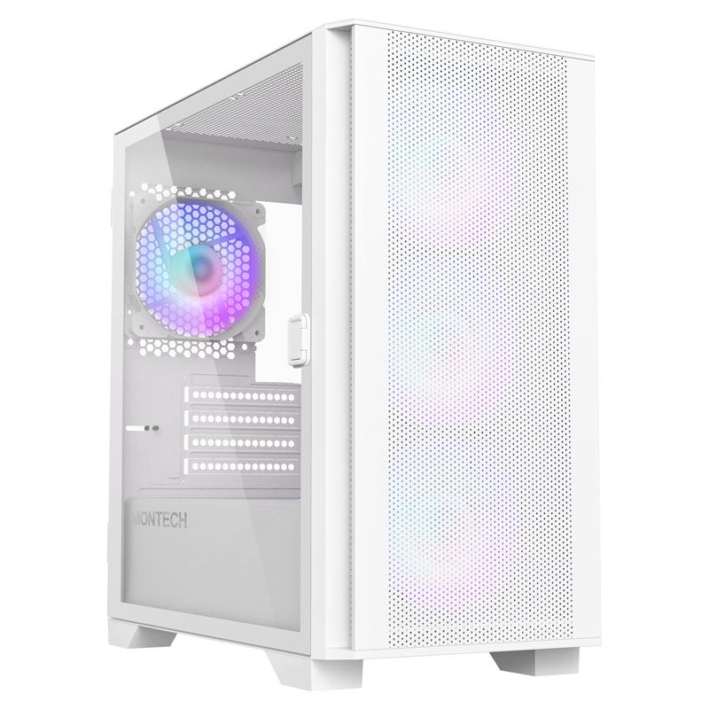 Caja de PC Montech Air 100 RGB - Blanco