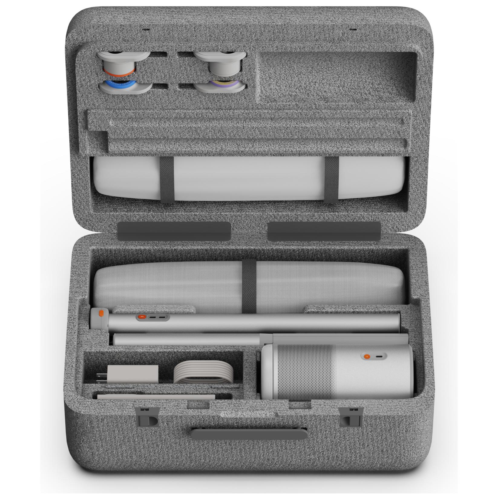 XGIMI MoGo 4 Laser Outdoor Projector Set, 1080p DLP, Silver