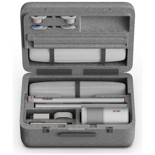 XGIMI MoGo 4 Laser Outdoor Projector Set, 1080p DLP, Silver