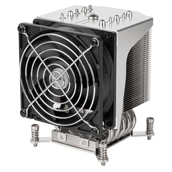 Silverstone XE04-2066 Air Cooler, Black Silver