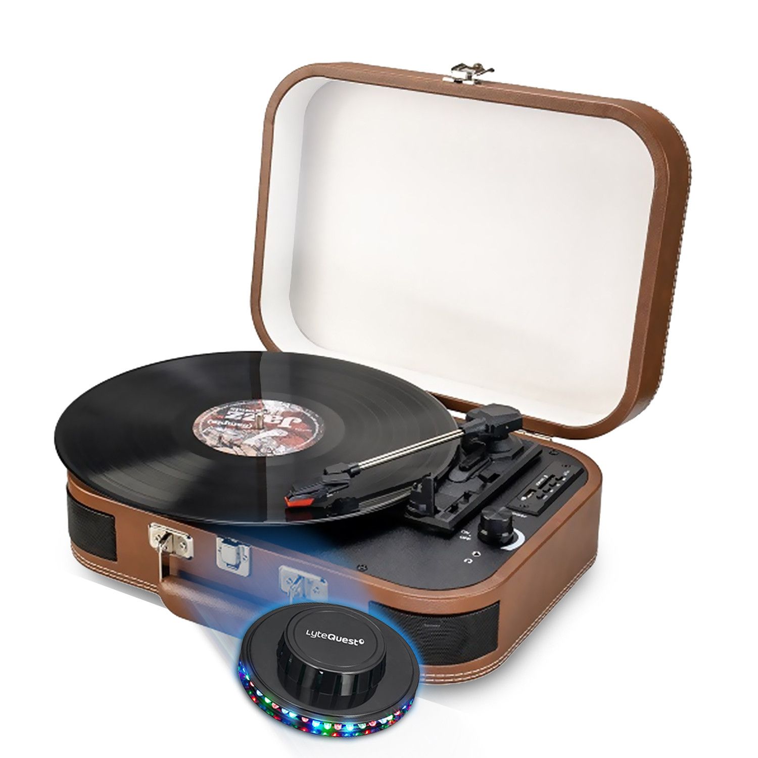 BM Sonic Retro Bluetooth Vinyl Player TD14