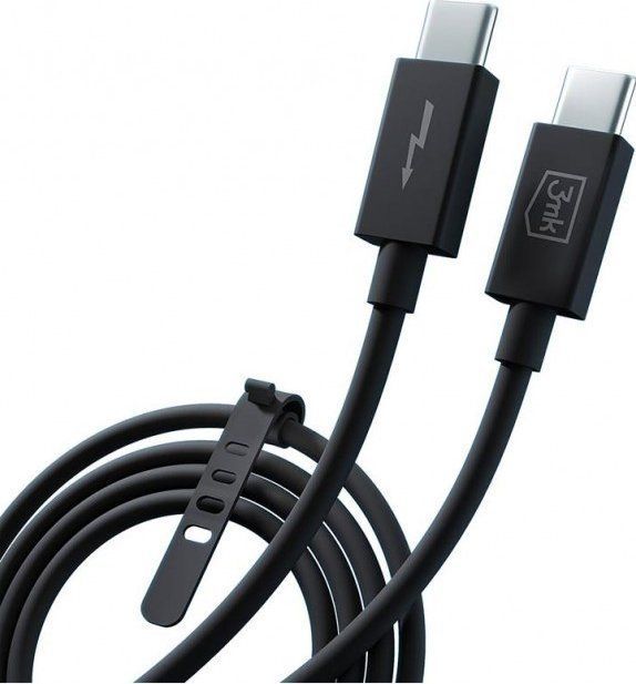Câble Thunderbolt 4 Pro USB-C 3MK - 240 W, 1 m (Noir)