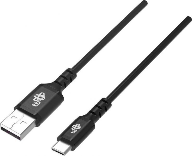 TB Kabel USB-C to USB-A Cable, 1m, Black, Quick Charge