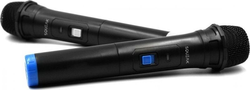 Squeak SQ1007 2.4G Wireless Karaoke Microphone Set VocalDuo