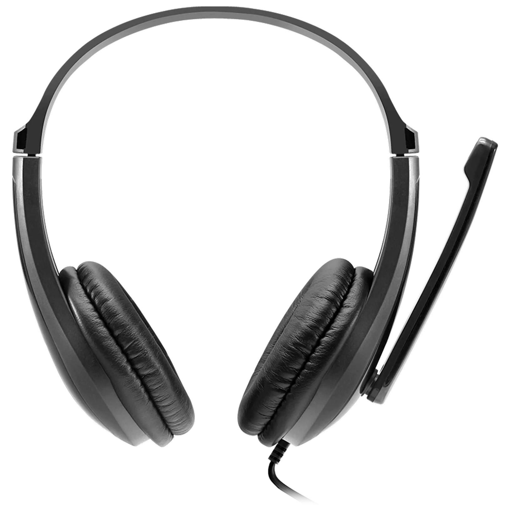 Canyon Over-Ear Headset - USB-A - Black