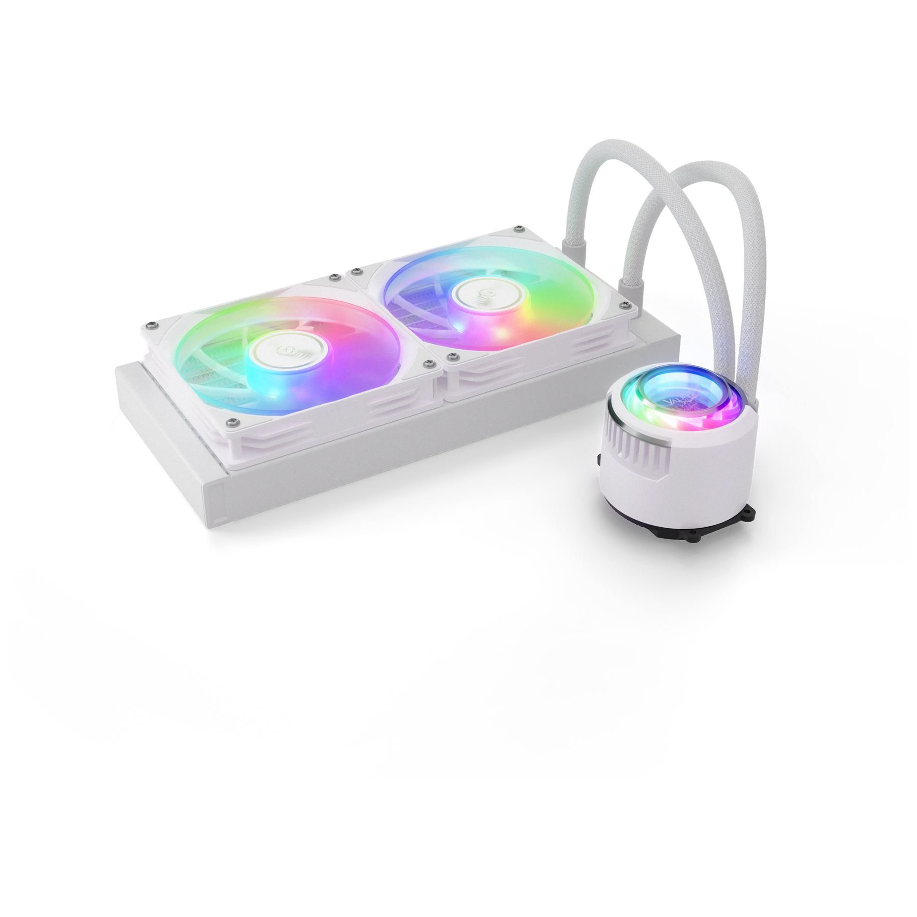 Valkyrie Jarn 240 ARGB White All-in-One Liquid Cooler