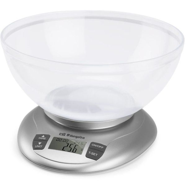 Orbegozo Digital Kitchen Scale PC 2017 A - Up to 3.5kg - Silver