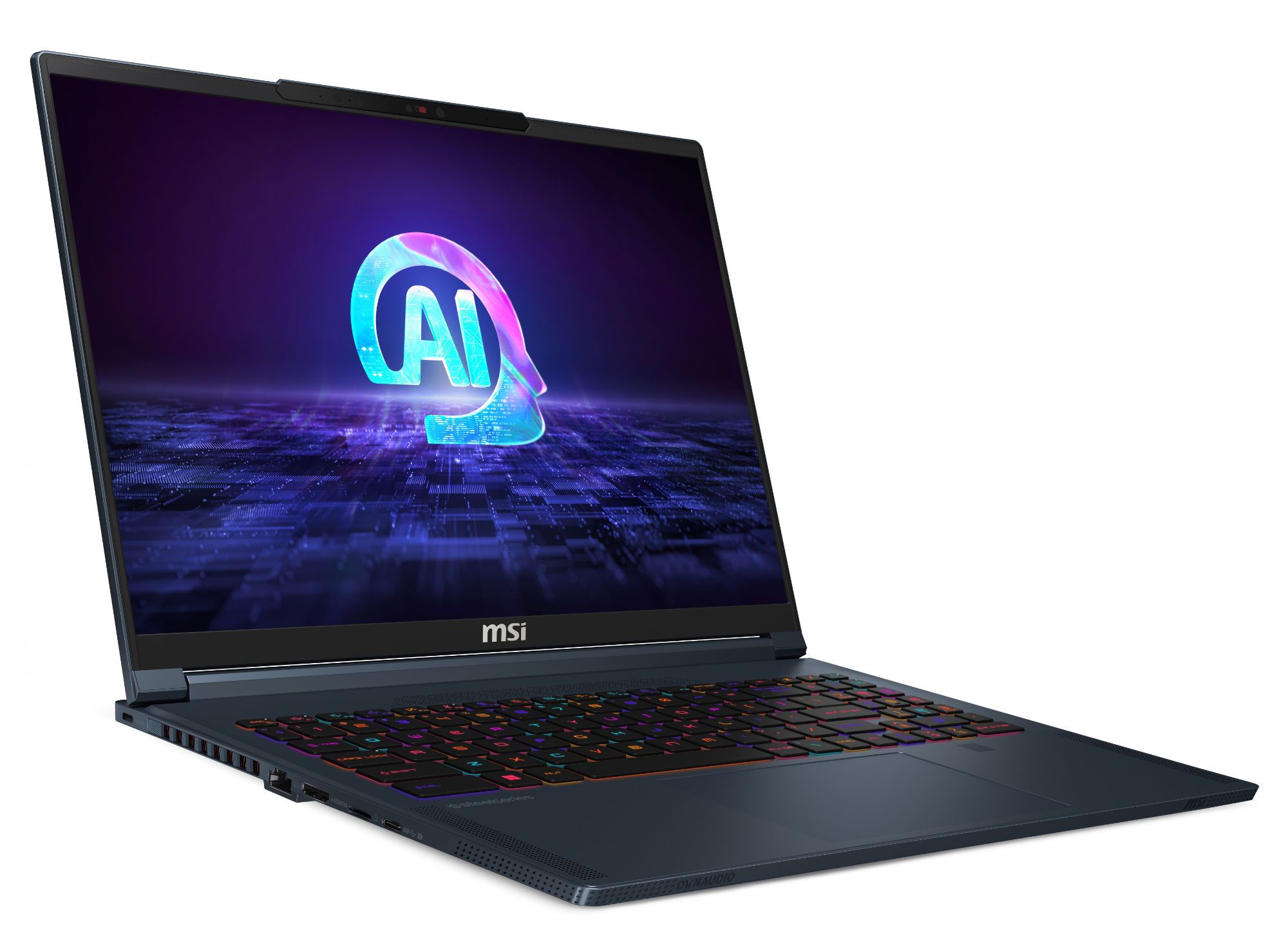MSI Stealth 16 AI Studio A1VFG-009US - 16" Core i7 155H 32GB RAM 1TB SSD (Blue, AZERTY Keyboard)
