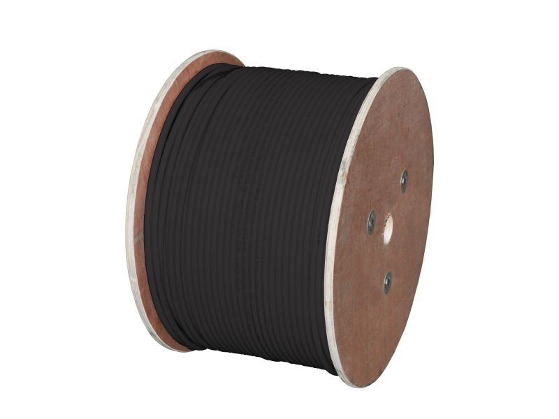 Alantec Cat5e Network Cable - 305ft Black U/UTP
