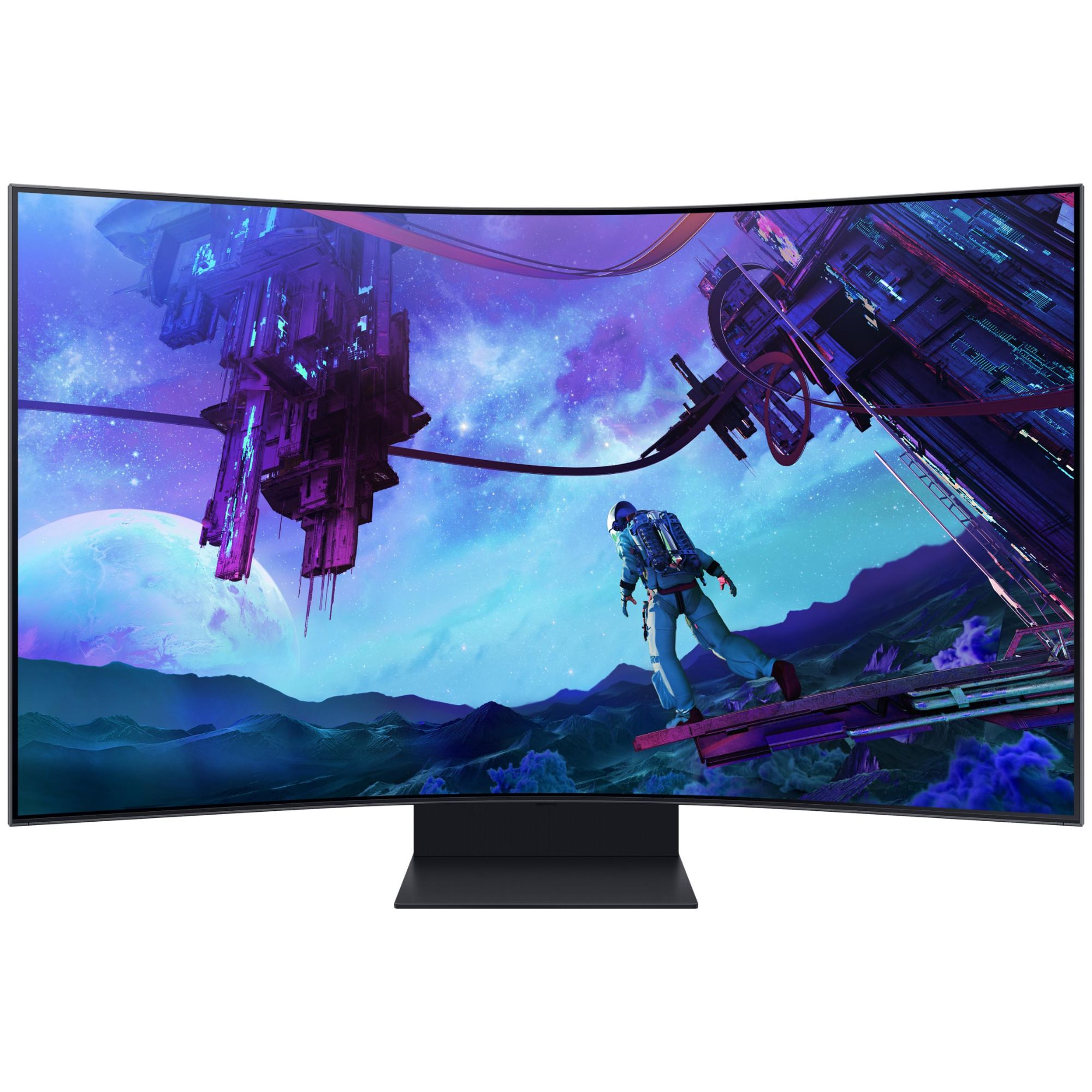 Samsung G97NC 55" 4K Ultra HD LED Smart TV - Black