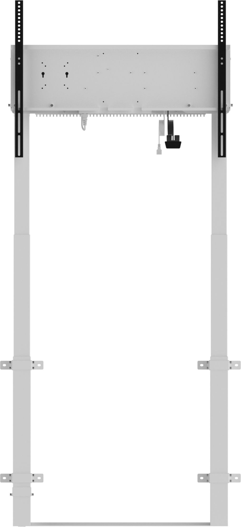 Iiyama MD-WLIFT2031-W1 105" White Wall Mount for Desk
