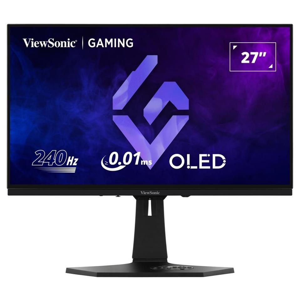ViewSonic XG272-2K-OLED 27-Inch OLED Gaming Monitor - QHD 2560x1440 @ 240Hz, HDR10, 0.01ms Response Time