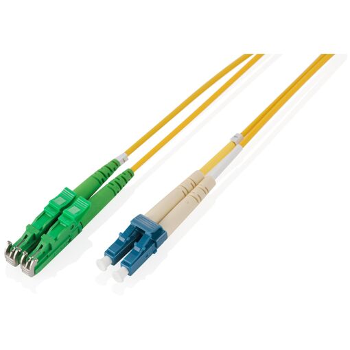 Câble de fusion en fibre optique monomode Digitus, LSH (8° APC) sur LC (UPC)