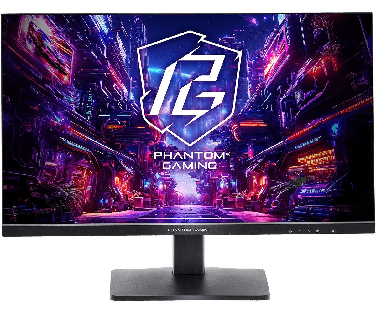 Pantalla PC Asrock Phantom Gaming de 27" con resolución 2560 x 1440 píxeles Quad HD LED Negro