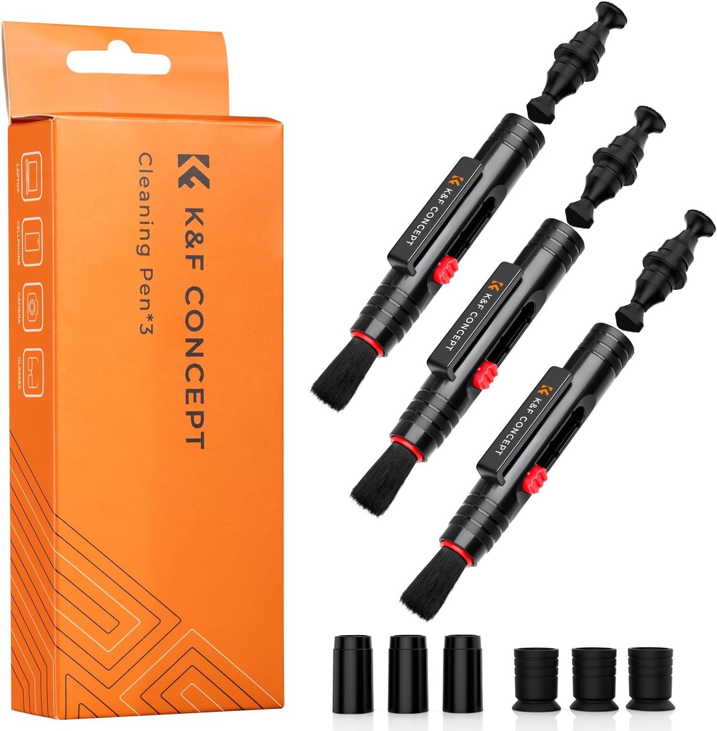 Marque générale Cleaning Brush Pen - 3 Pack (Soft, Multi-Surface)
