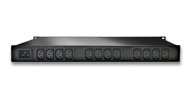 Güde 8045-1 Power Distribution Unit (PDU) - 12 C13 Outlet, 1U, Black