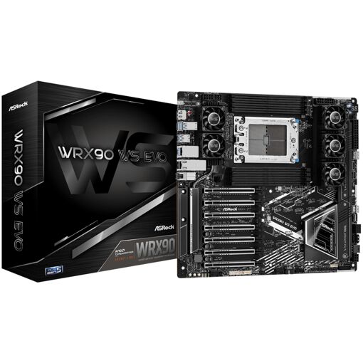 Placa base ASRock WRX90 WS EVO, socket AMD sTR5
