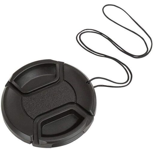 Lens Cap, 49mm Diameter, Snap-on Protection for Multiple Brands