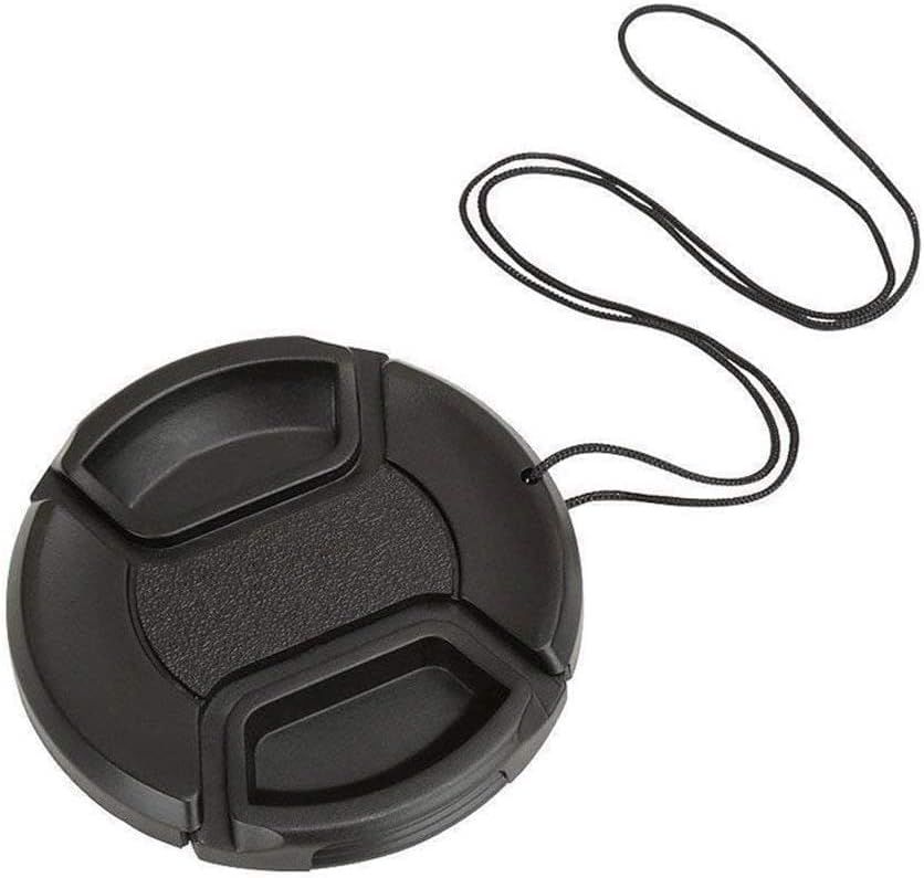 Lens Cap, 49mm Diameter, Snap-on Protection for Multiple Brands