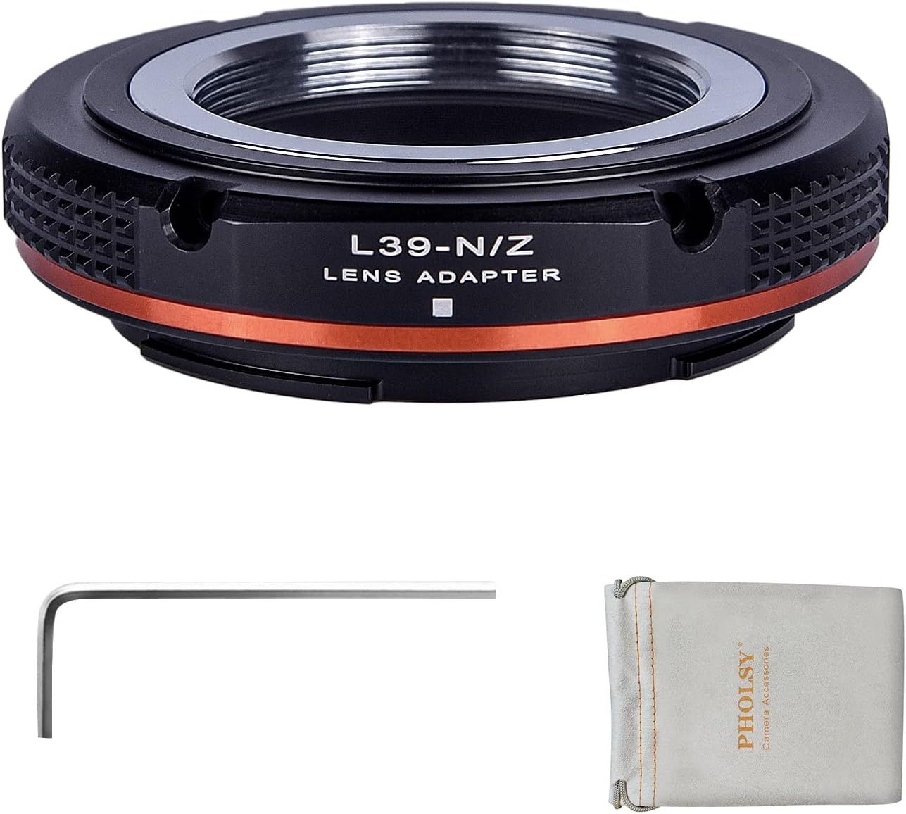 Leica M39 to Nikon Z Adapter Ring