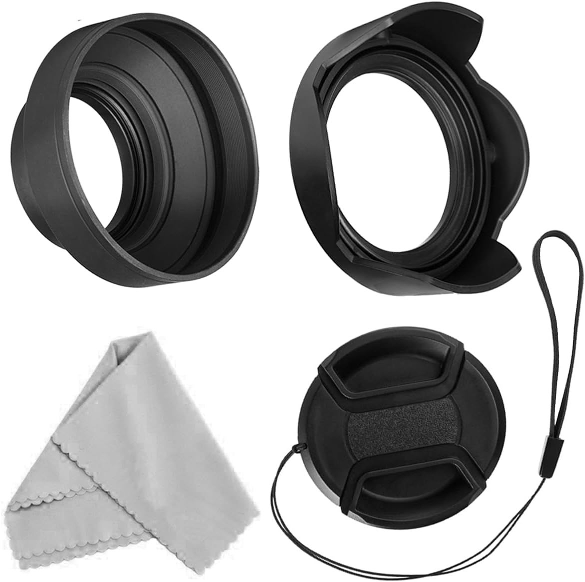58mm Lens Hood Kit for Canon EOS Cameras
