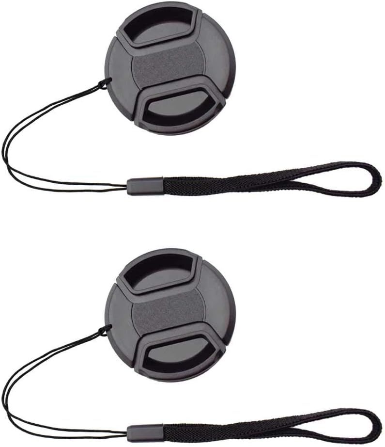 67mm Lens Cap with Wrist Strap for Nikon Lenses - Pack of 2