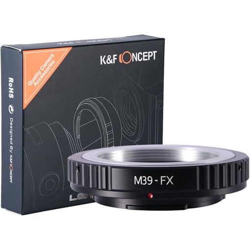 Adaptador de montura de lente para cámaras Fuji X-Series