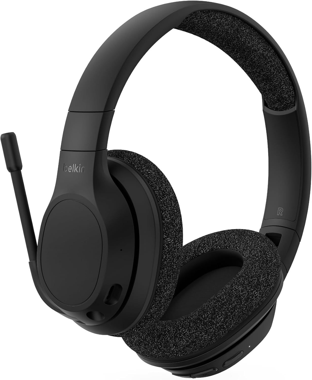 VSBDUFYGSYD SoundForm Adapt Bluetooth Wireless Headset with Microphone, Multi-point Connection, 65h Battery Life, ENC, Bluetooth or Cable, Audio Headset for Work, Office, PCs, Laptops, Tablets