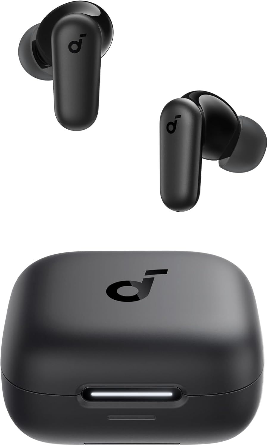 Soundcore P30i Bluetooth Wireless Earbuds by Anker - Active Noise Cancellation, Powerful Bass, 45H Battery Life, 2-in-1 Charging Case & Phone Stand