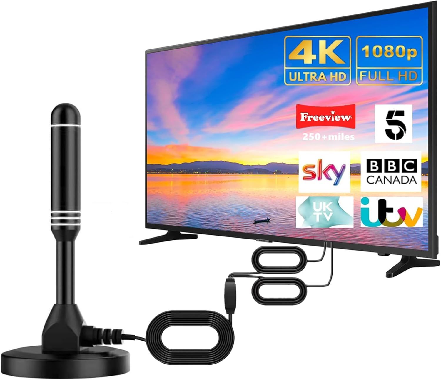 Antena TV HD Portátil de MAEC GROUPE CAHORS
