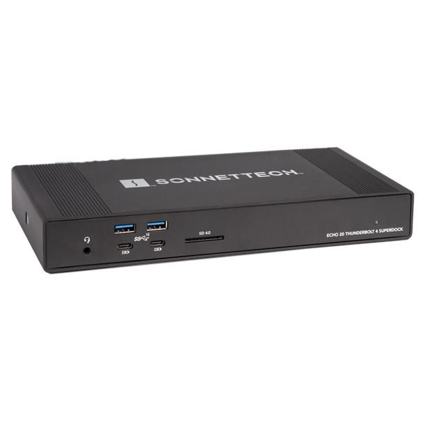 Sonnet Echo 20 SuperDock Thunderbolt 4 con cable, Negro