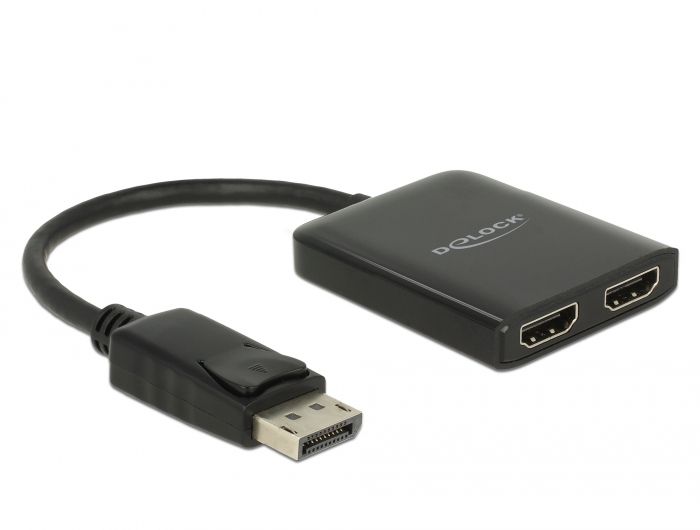 Delock Video Splitter DisplayPort to 2x HDMI