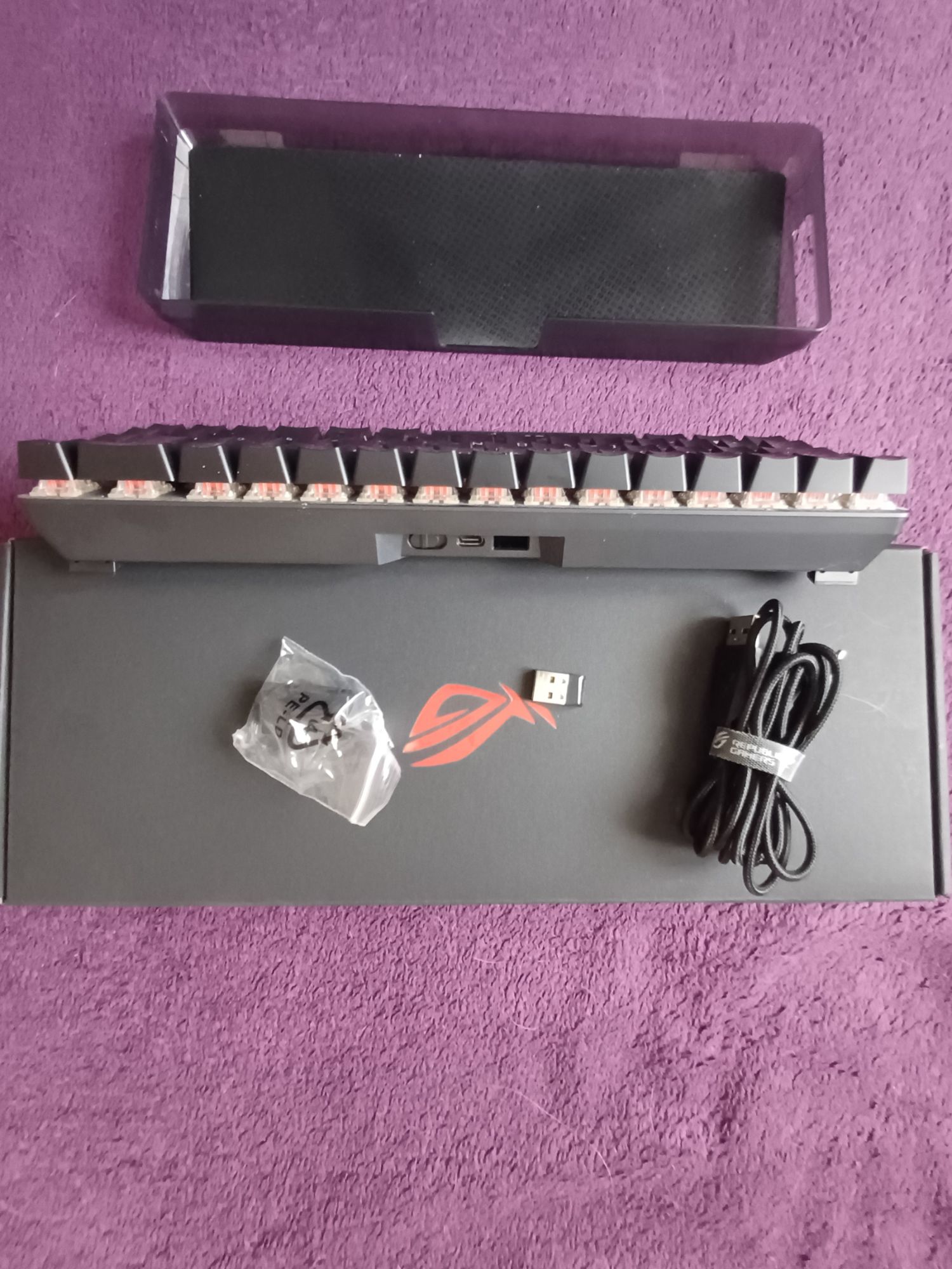 Asus ROG Falchion Ace Compact 65% Mechanical RGB Gaming Keyboard